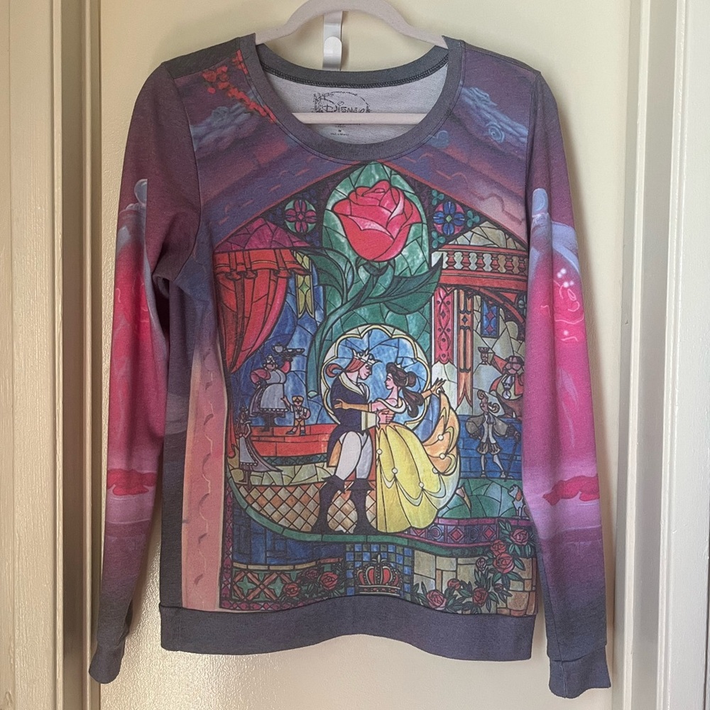Beauty and the beast Disney women’s sweater